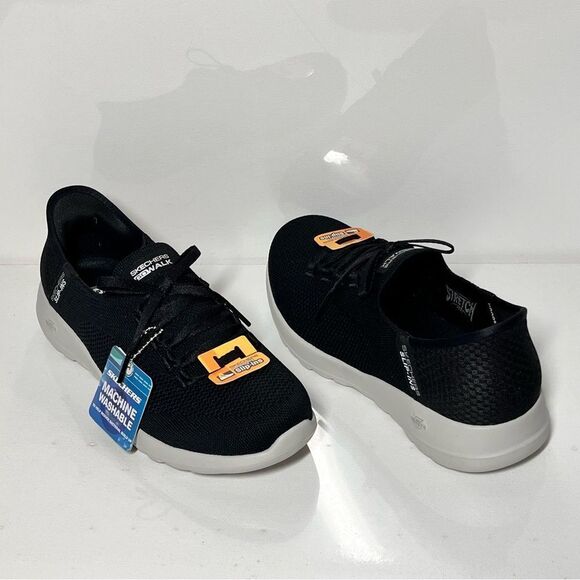 Skechers Capri Slip-ins GOWalk Joy Washable Vegan Sneakers - Picture 4 of 8